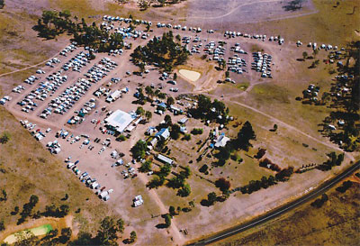 Boondooma Heritage Muster from air